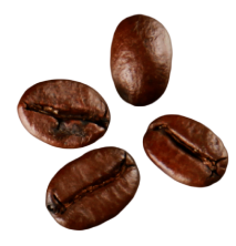 4 coffee beans