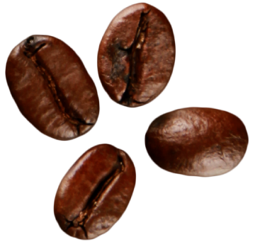 4 grains dé café